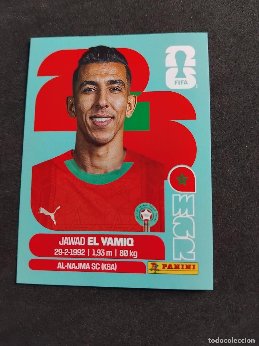 Cromos de f&uacute;tbol: JAWAD EL YAMIQ MAR 8 - MARRUECOS - PANINI FIFA WORLD CUP 2026 - MUNDIAL 2026 STICKER WORLDCUP 26