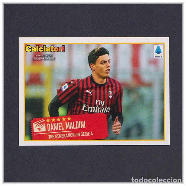 Cromos de f&uacute;tbol: CALCIATORI 2019 2020 19 20 PANINI DANIEL MALDINI ROOKIE NOVATO AC MILAN C18 ITALIA SERIE A ALBUM