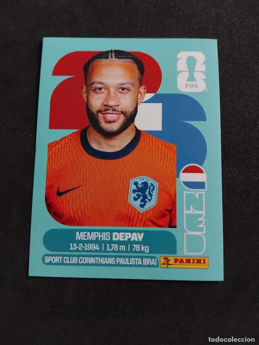 Cromos de f&uacute;tbol: MEMPHIS DEPAY NED 17 - PAISES BAJOS - PANINI FIFA WORLD CUP 2026 - MUNDIAL 2026 STICKER WORLDCUP 26