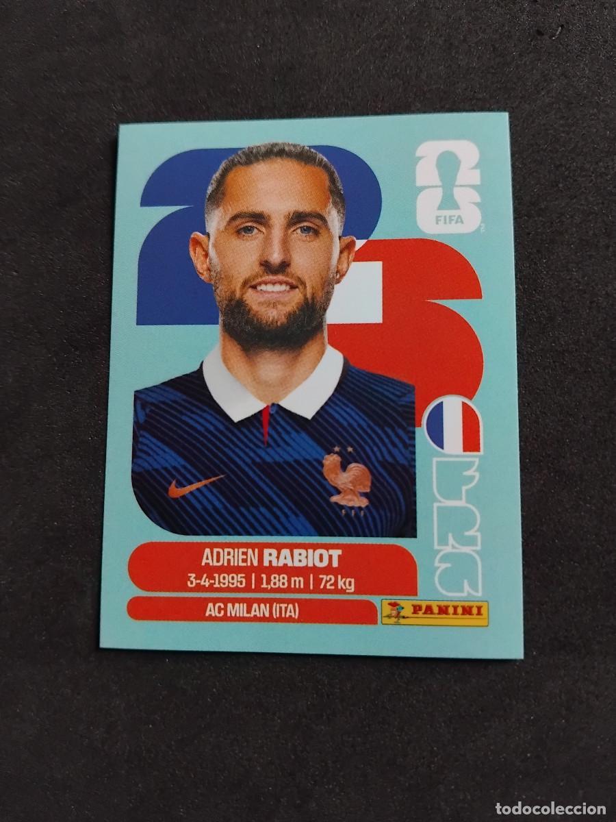 Cromos de f&uacute;tbol: ADRIEN RABIOT FRA 12 - FRANCIA - PANINI FIFA WORLD CUP 2026 - MUNDIAL 2026 STICKER WORLDCUP FRANCE