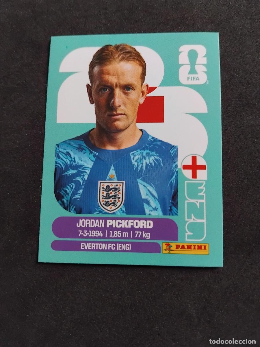 Cromos de f&uacute;tbol: JORDAN PICKFORD ENG 2 - INGLATERRA - PANINI FIFA WORLD CUP 2026 - MUNDIAL 2026 STICKER WORLDCUP 26
