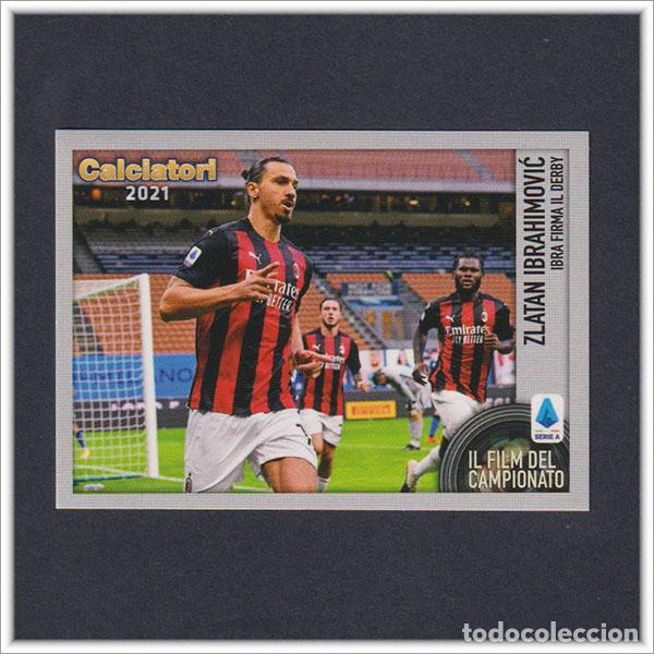 Cromos de f&uacute;tbol: CALCIATORI 2020 2021 20 21 PANINI ZLATAN IBRAHIMOVIC C3 AC MILAN ITALIA SERIE A ALBUM LIGA