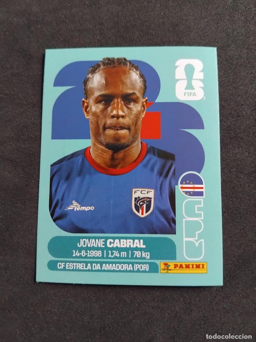 Cromos de f&uacute;tbol: JOVANE CABRAL CPV 16 - CABO VERDE - PANINI FIFA WORLD CUP 2026 - MUNDIAL 2026 STICKER WORLDCUP 26
