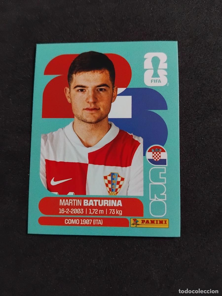Cromos de f&uacute;tbol: MARTIN BATURINA CRO 11 - CROACIA - PANINI FIFA WORLD CUP 2026 - MUNDIAL 2026 STICKER WORLDCUP 26