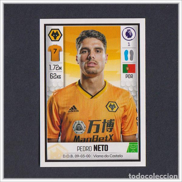 Cromos de f&uacute;tbol: PREMIER LEAGUE FOOTBALL 2019 2020 19 20 PANINI PEDRO NETO ROOKIE 627 WOLVERHAMPTON WANDERERS STICKER