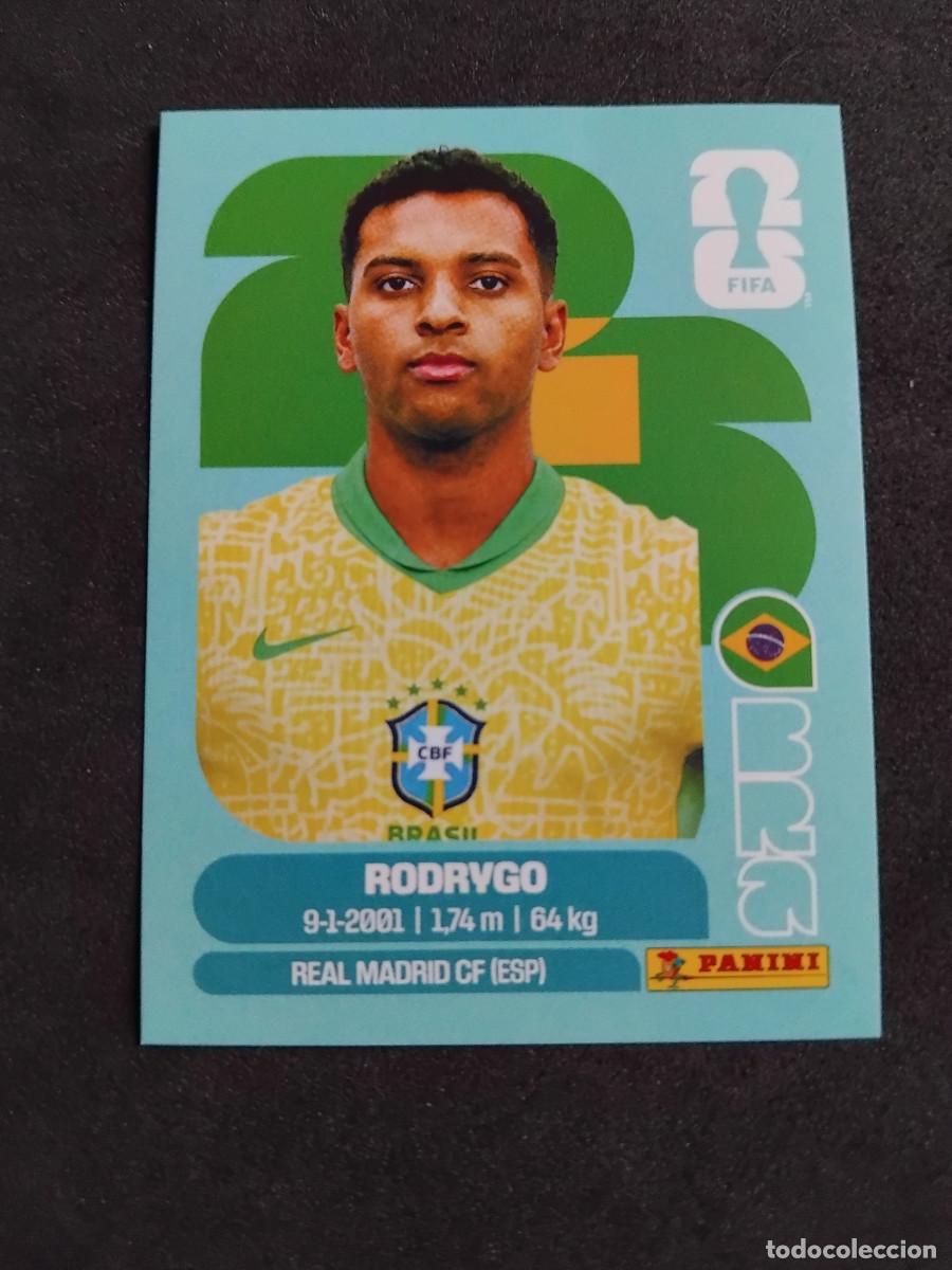 Cromos de f&uacute;tbol: RODRYGO BRA 15 - BRASIL - PANINI FIFA WORLD CUP 2026 - MUNDIAL 2026 STICKER WORLD CUP 26