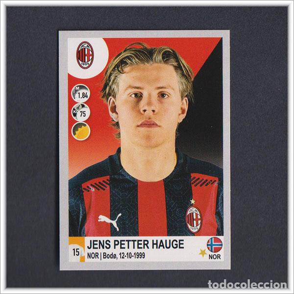 Cromos de f&uacute;tbol: CALCIATORI 2020 2021 20 21 PANINI JENS PETTER HAUGE 337 ROOKIE AC MIL&Aacute;N SERIE A ITALIA ALBUM F&Uacute;TBOL