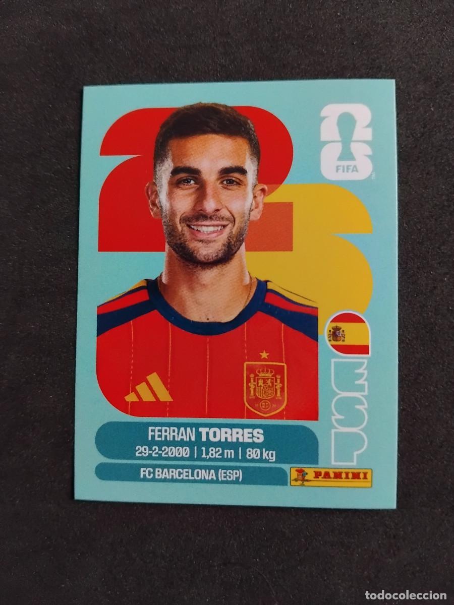 Cromos de f&uacute;tbol: FERRAN TORRES ESP 18 - ESPA&Ntilde;A - PANINI FIFA WORLD CUP 2026 - MUNDIAL 2026 STICKER WORLD CUP 26 SPAIN