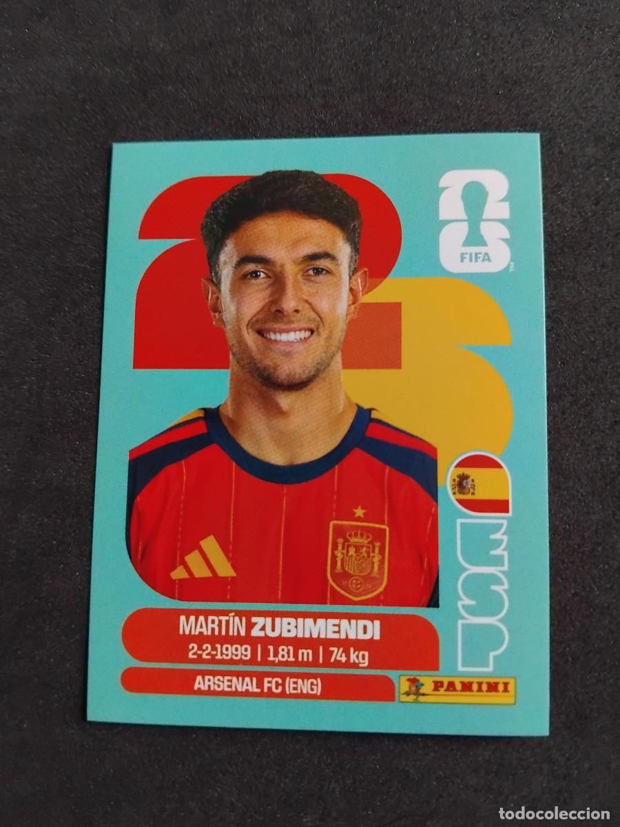 Cromos de f&uacute;tbol: MARTIN ZUBIMENDI ESP 9 - ESPA&Ntilde;A - PANINI FIFA WORLD CUP 2026 - MUNDIAL 2026 STICKER WORLDCUP SPAIN