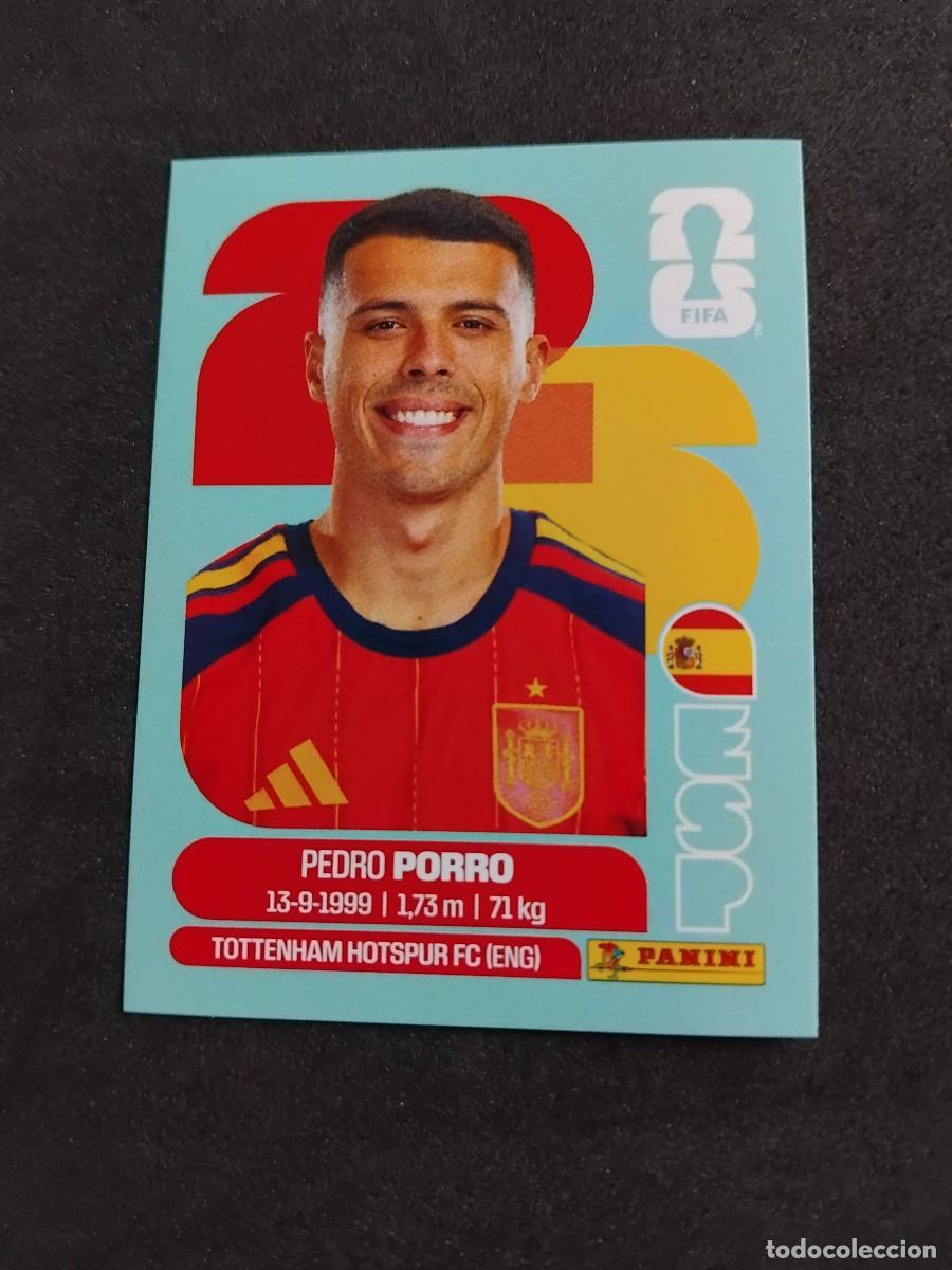 Cromos de f&uacute;tbol: PEDRO PORRO ESP 6 - ESPA&Ntilde;A - PANINI FIFA WORLD CUP 2026 - MUNDIAL 2026 STICKER WORLD CUP 26 SPAIN