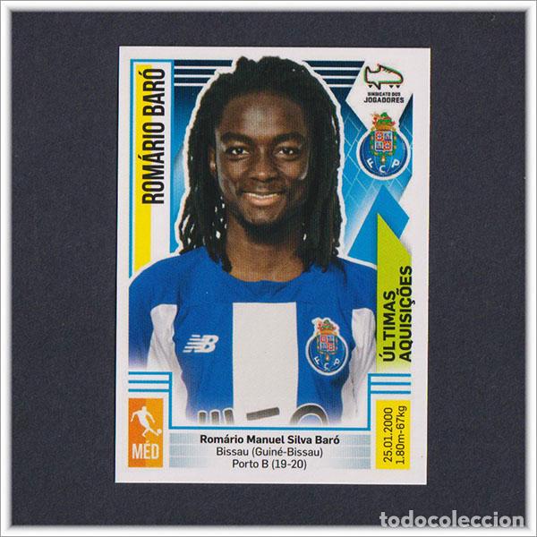 Cromos de f&uacute;tbol: FUTEBOL 2019 2020 19 20 PANINI PRIMEIRA LIGA ROMARIO BARO 380 ROOKIE STICKER OPORTO ALBUM F&Uacute;TBOL