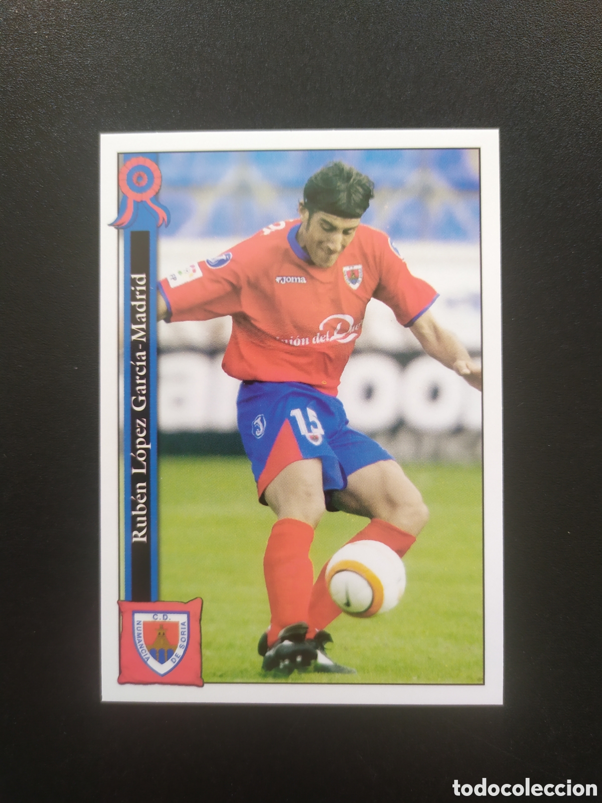 Cromos de f&uacute;tbol: Mundicromo fichas Liga 2005 2006 05 06 Rub&eacute;n L&oacute;pez n&deg; 691 Numancia
