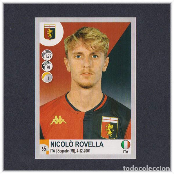 Cromos de f&uacute;tbol: CALCIATORI 2020 2021 20 21 PANINI NICOLO ROVELLA ROOKIE NOVATO 207 GENOA ITALIA SERIE A ALBUM LIGA