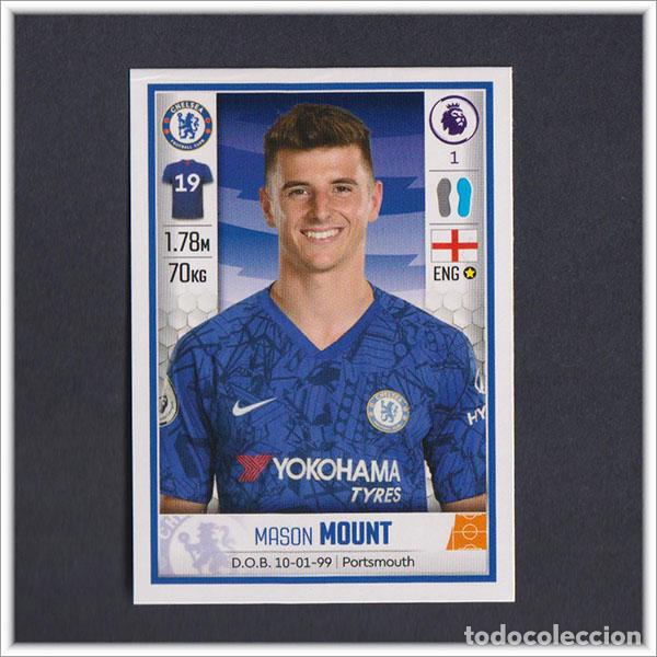 Cromos de f&uacute;tbol: PREMIER LEAGUE FOOTBALL 2019 2020 19 20 PANINI MASON MOUNT 183 ROOKIE STICKER CHELSEA ALBUM
