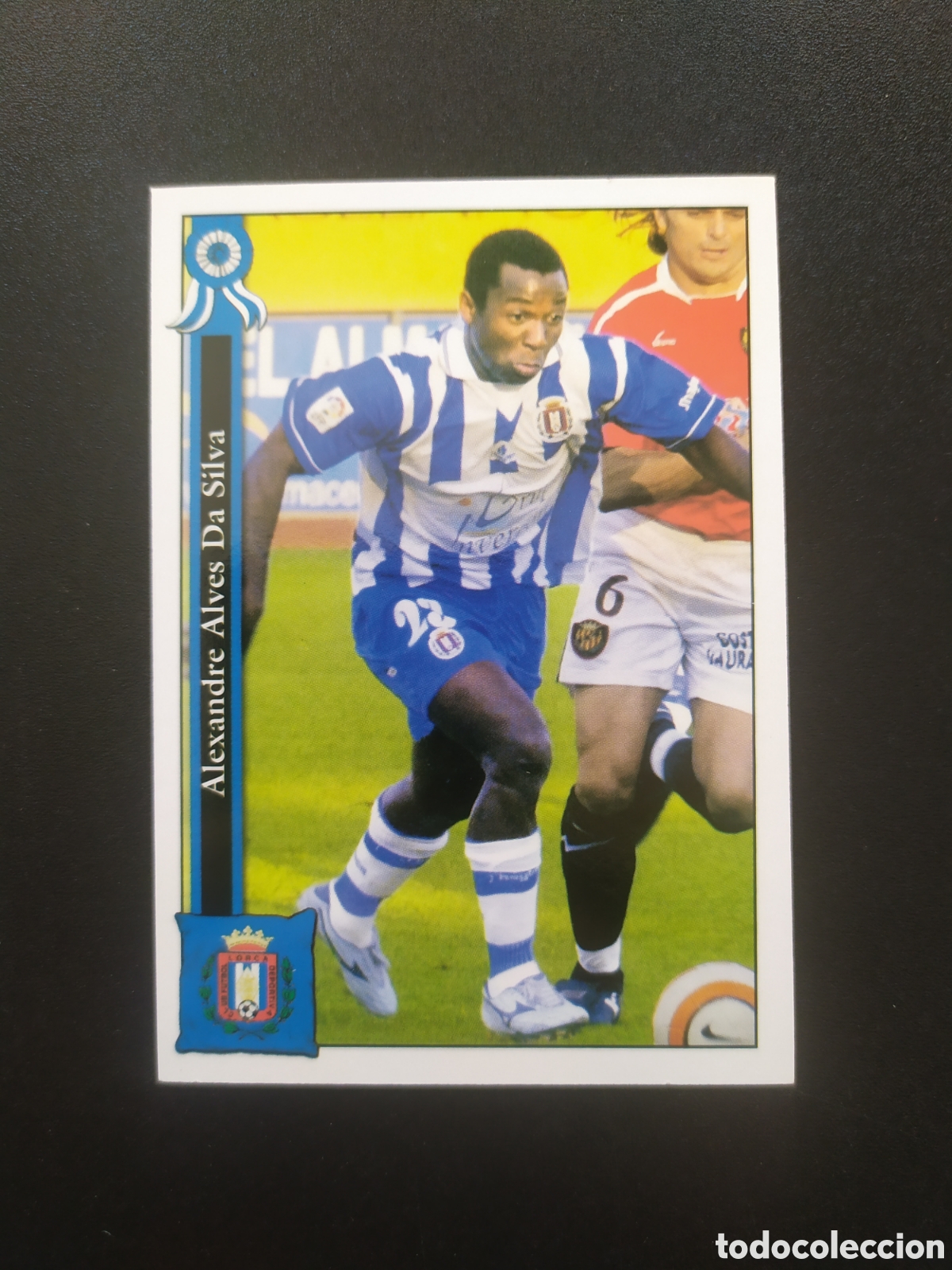 Cromos de f&uacute;tbol: Mundicromo fichas Liga 2005 2006 05 06 Alex Alves n&deg; 1052 Lorca