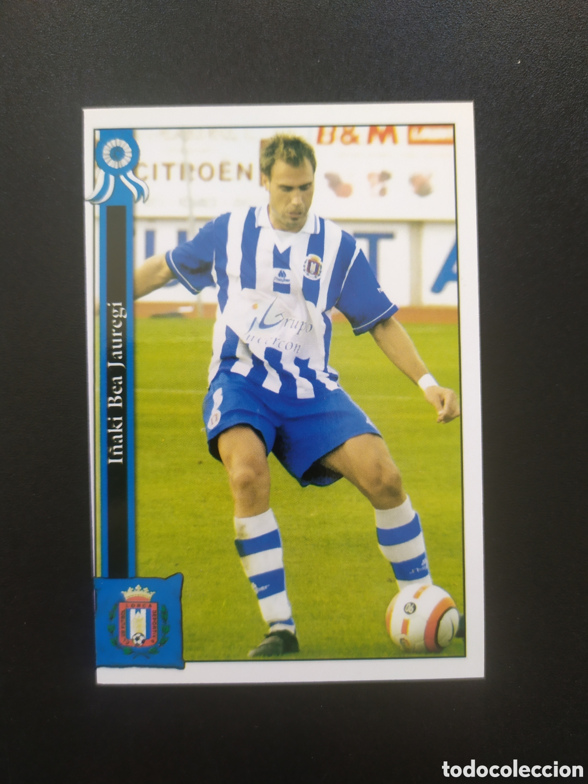 Cromos de f&uacute;tbol: Mundicromo fichas Liga 2005 2006 05 06 I&ntilde;aki Bea n&deg; 1048 Lorca