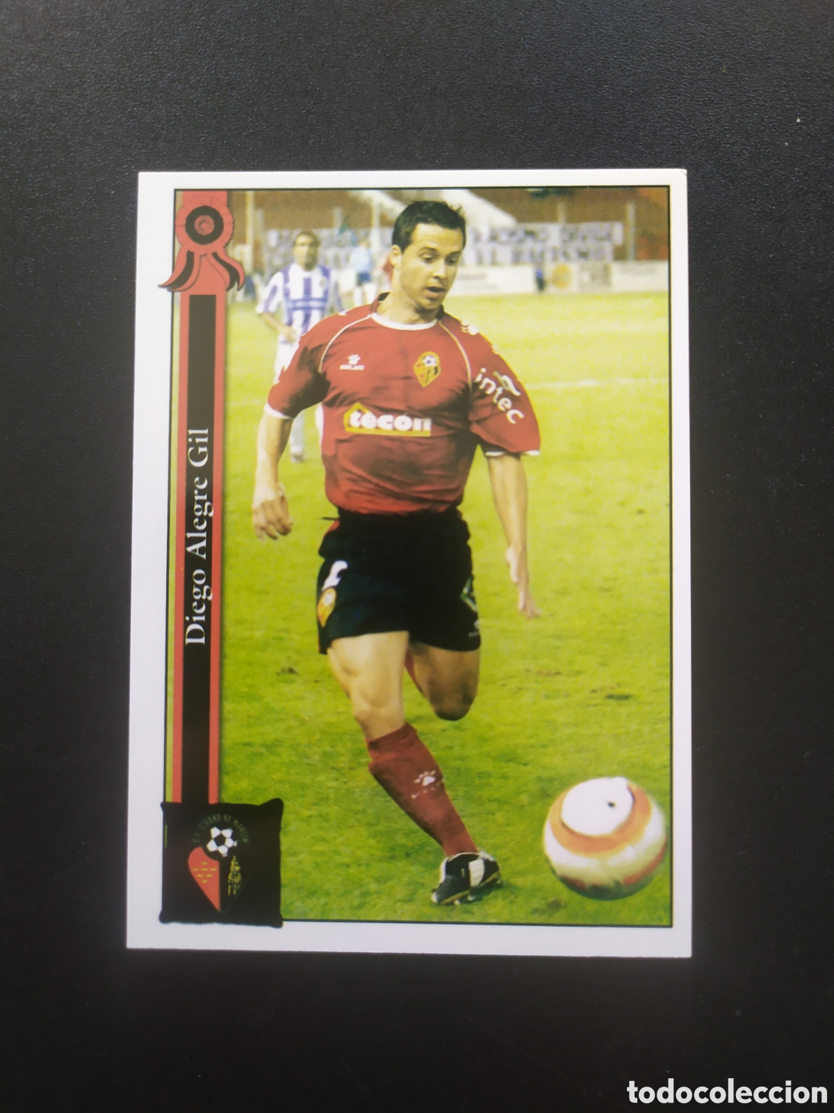 Cromos de f&uacute;tbol: Mundicromo fichas Liga 2005 2006 05 06 Diego Alegre n&deg; 977 Ciudad de Murcia