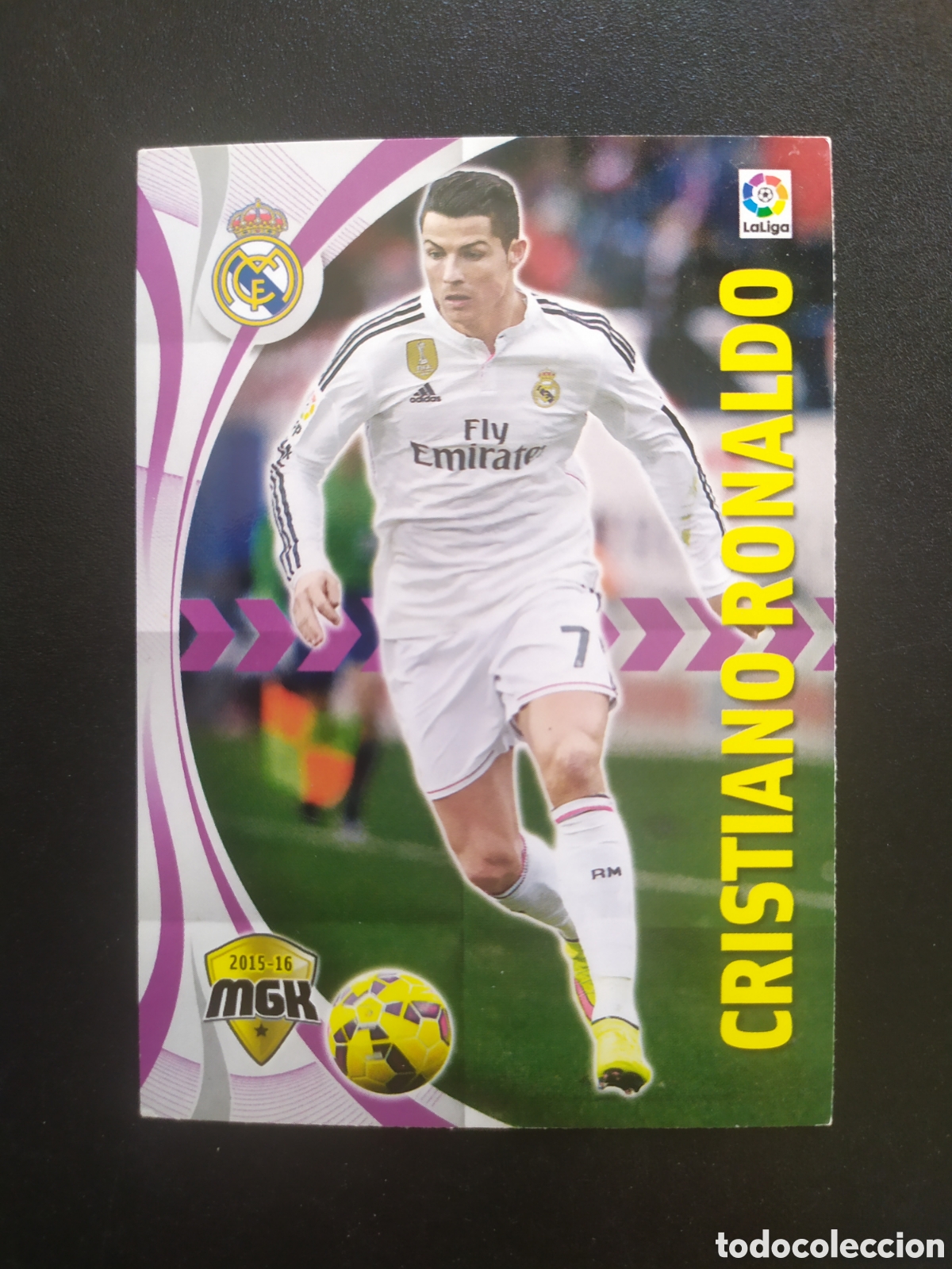 Cromos de f&uacute;tbol: Megacracks 2015 2016 15 16 panini Cristiano Ronaldo n&deg; 345 Real Madrid