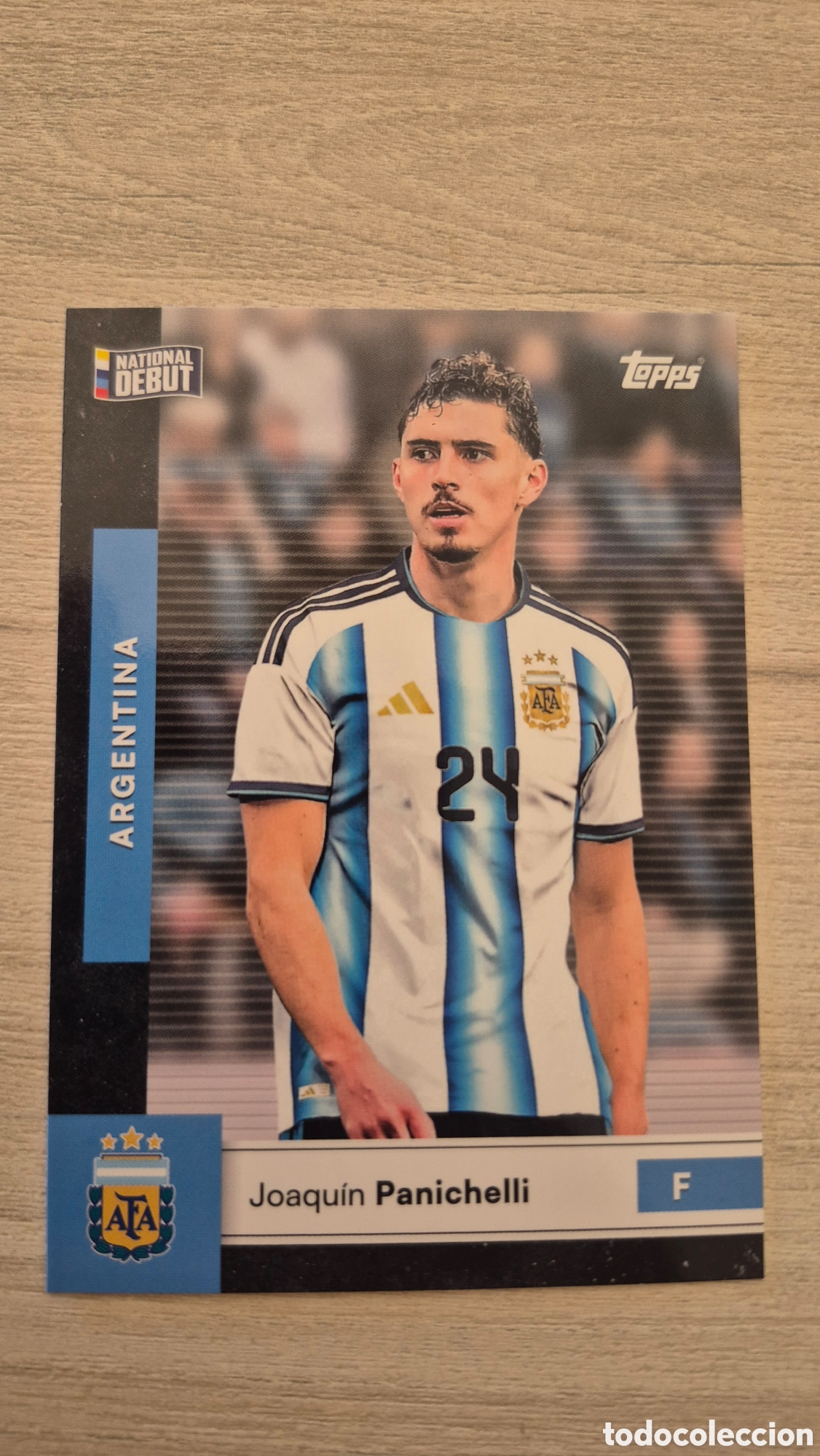 Cromos de f&uacute;tbol: N&deg;20 Joaqu&iacute;n Panichelli Team Set Argentina 2026