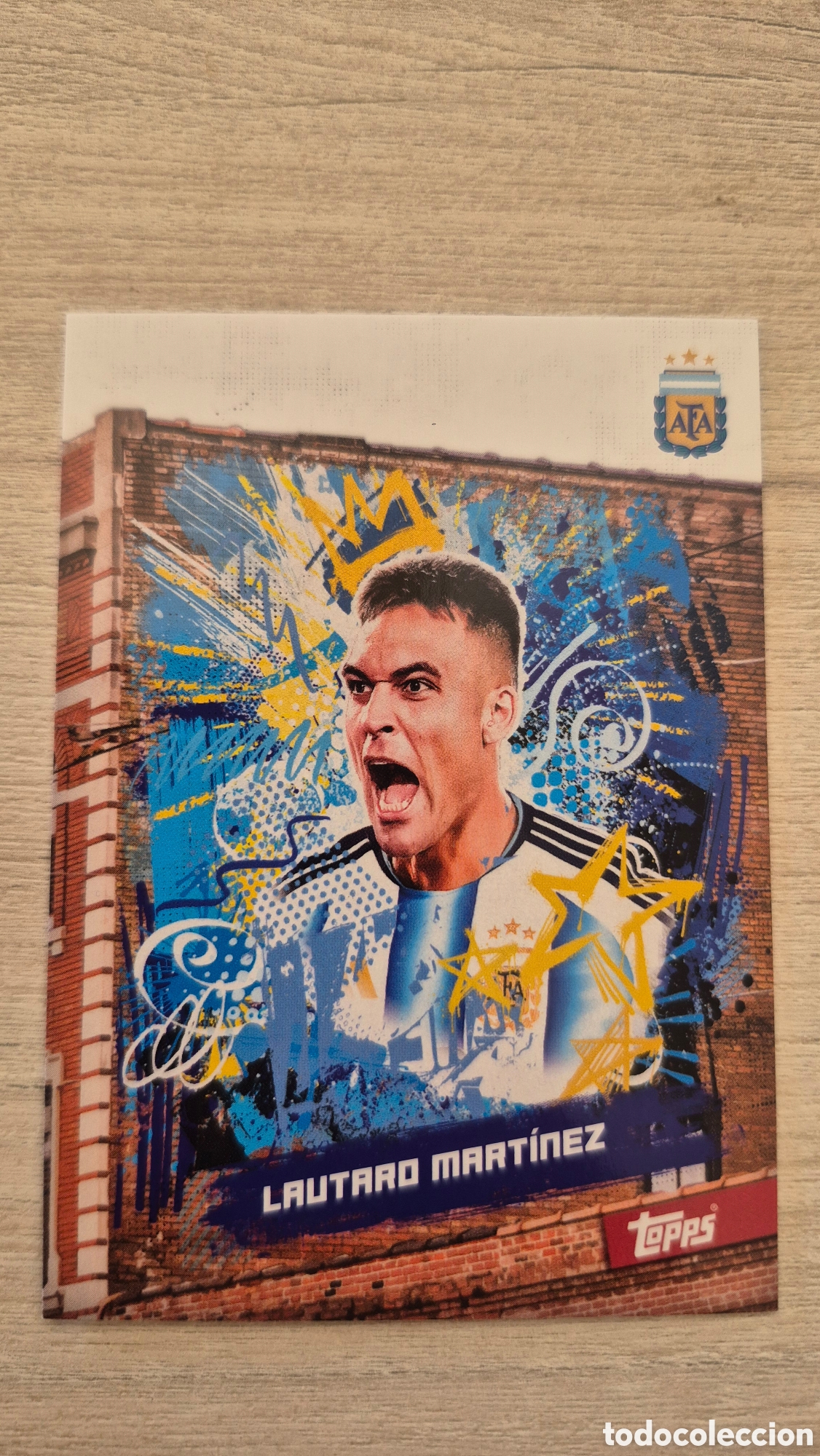 Cromos de f&uacute;tbol: N&deg;26 Lautaro Mart&iacute;nez Team Set Argentina 2026