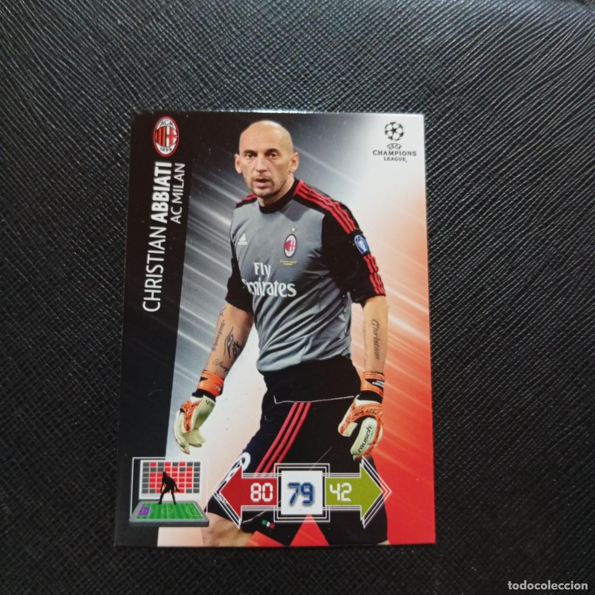 Cromos de f&uacute;tbol: ABBIATI MILAN ADRENALYN CHAMPIONS LEAGUE 2012 2013 FUTBOL 12 13 - A206 PG6
