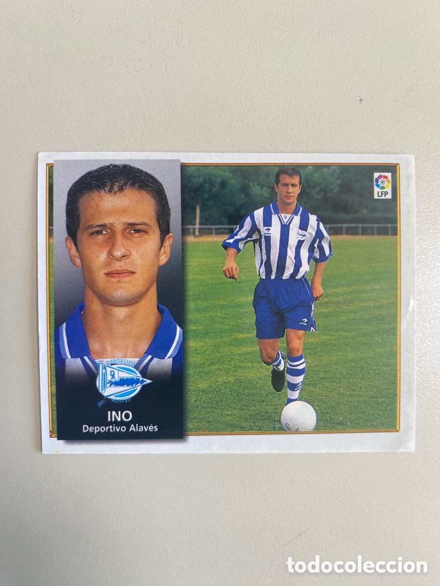 Cromos de f&uacute;tbol: Ino fichaje 15 baja liga este 98 99 RECORTADO