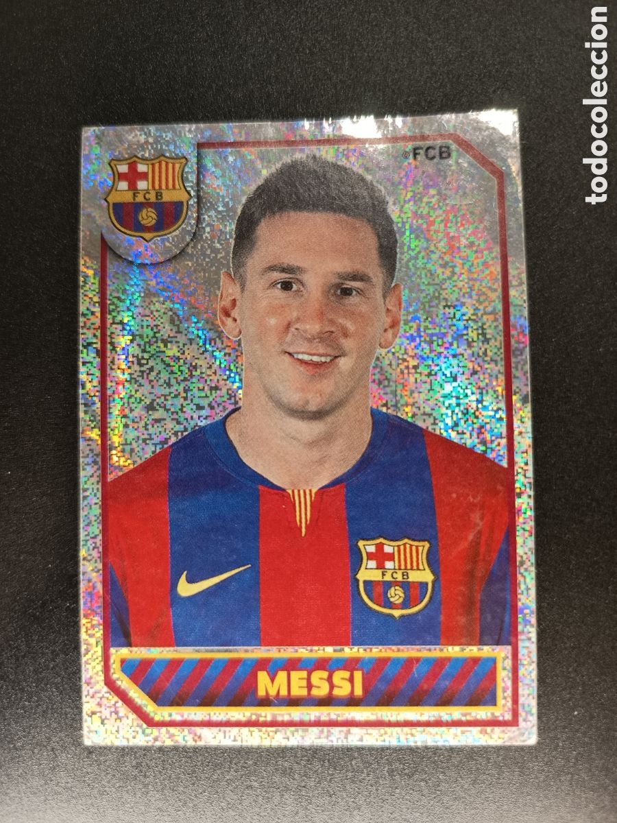 Cromos de f&uacute;tbol: 138 MESSI COLECCI&Oacute;N OFICIAL FC BARCELONA PANINI 2014-2015 2014-15 2014 2015