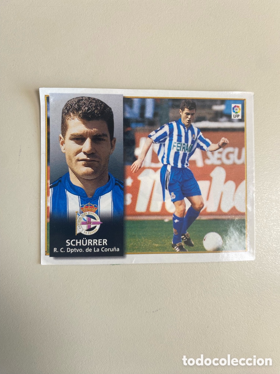 Football Stickers: Schurrer fichaje 19 liga este 98 99 RECORTADO