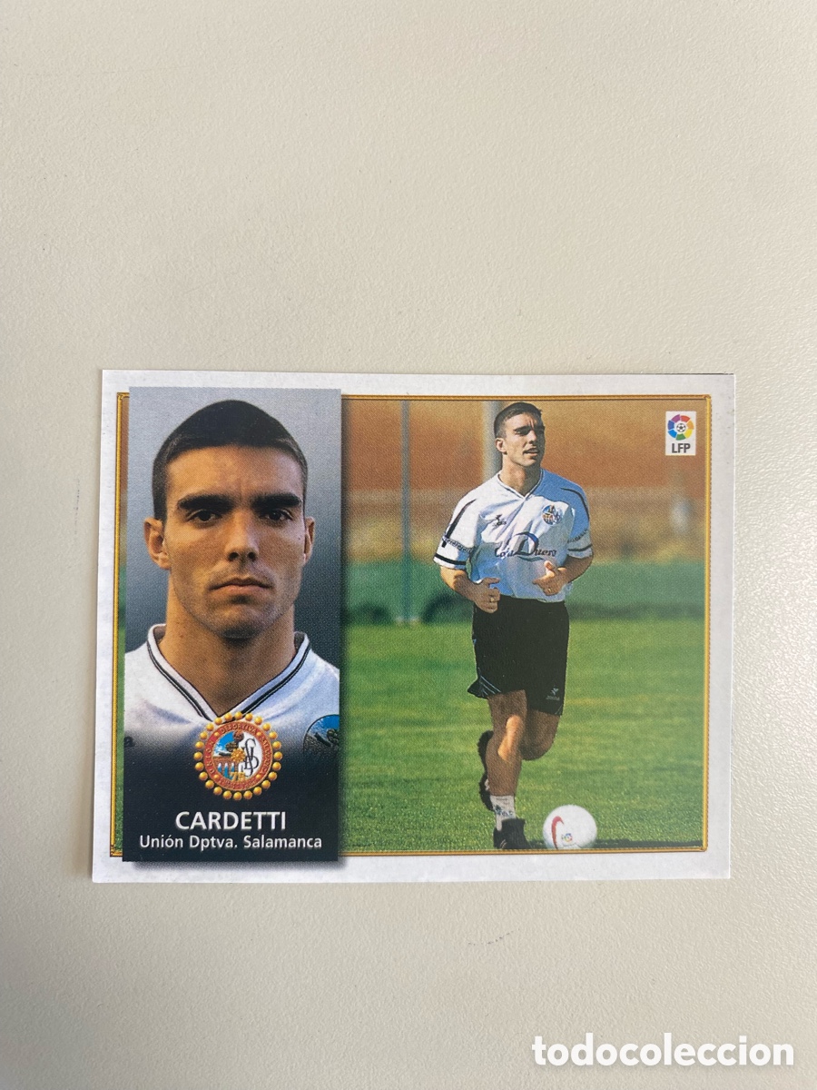 Football Stickers: Cardetti fichaje 26 liga este 98 99 RECORTADO
