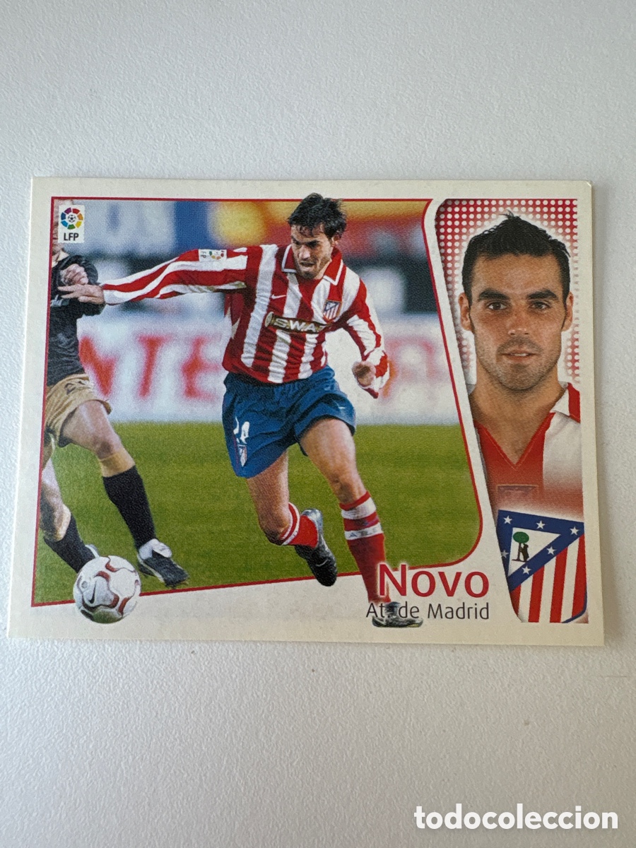 Cromos de f&uacute;tbol: Carta Novo Atl&eacute;tico De Madrid Liga Este 2004-05