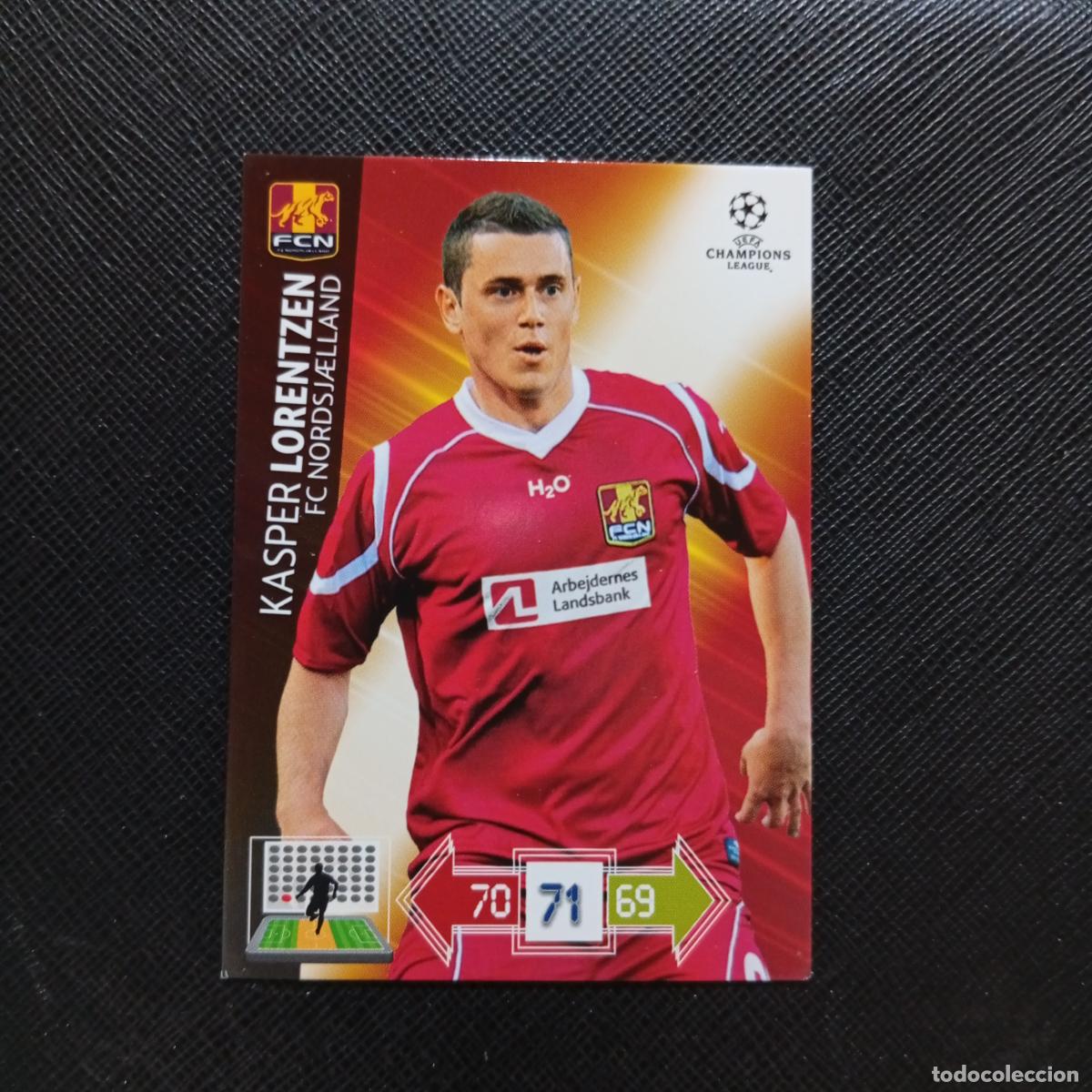 Cromos de f&uacute;tbol: LORENTZEN NORDSAELLAND ADRENALYN CHAMPIONS LEAGUE 2012 2013 FUTBOL 12 13 - A206 PG59