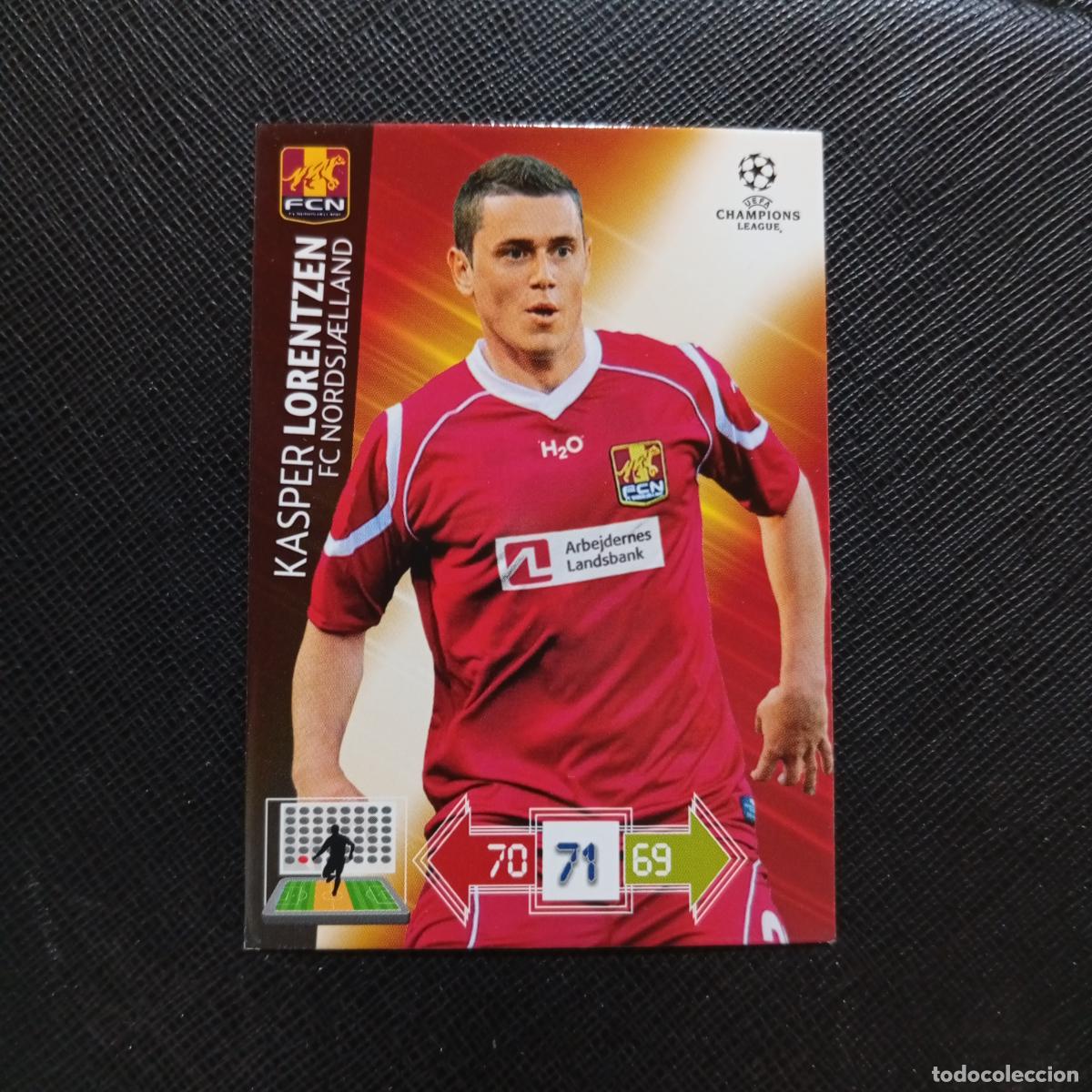 Cromos de f&uacute;tbol: LORENTZEN NORDSAELLAND ADRENALYN CHAMPIONS LEAGUE 2012 2013 FUTBOL 12 13 - A206 PG60