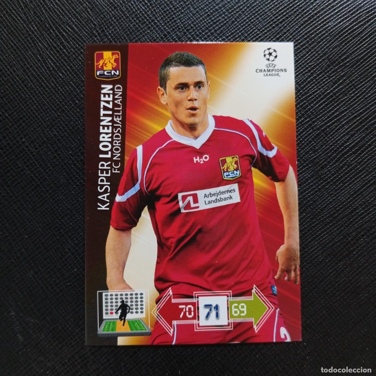 Cromos de f&uacute;tbol: LORENTZEN NORDSAELLAND ADRENALYN CHAMPIONS LEAGUE 2012 2013 FUTBOL 12 13 - A206 PG61