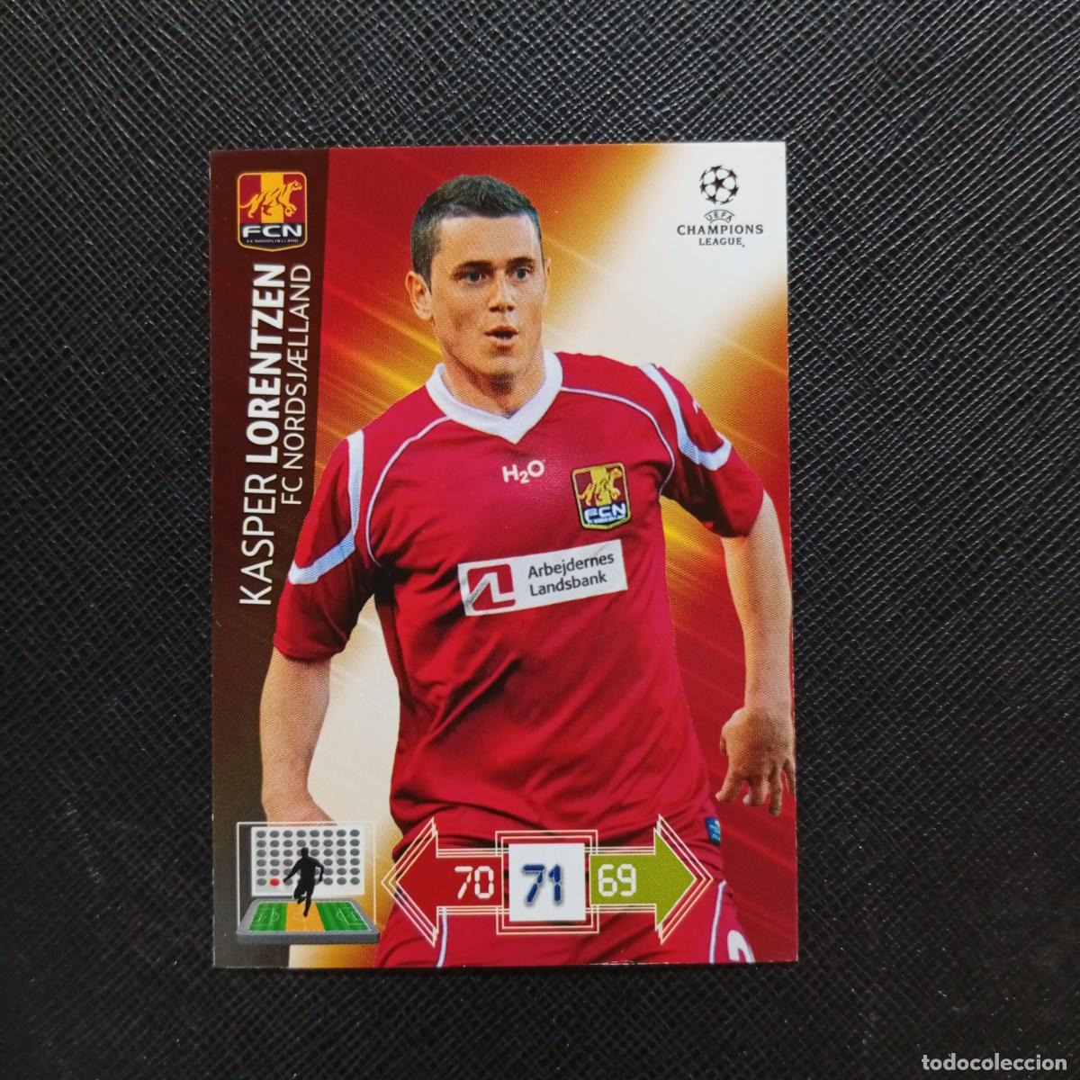 Cromos de f&uacute;tbol: LORENTZEN NORDSAELLAND ADRENALYN CHAMPIONS LEAGUE 2012 2013 FUTBOL 12 13 - A206 PG61 B