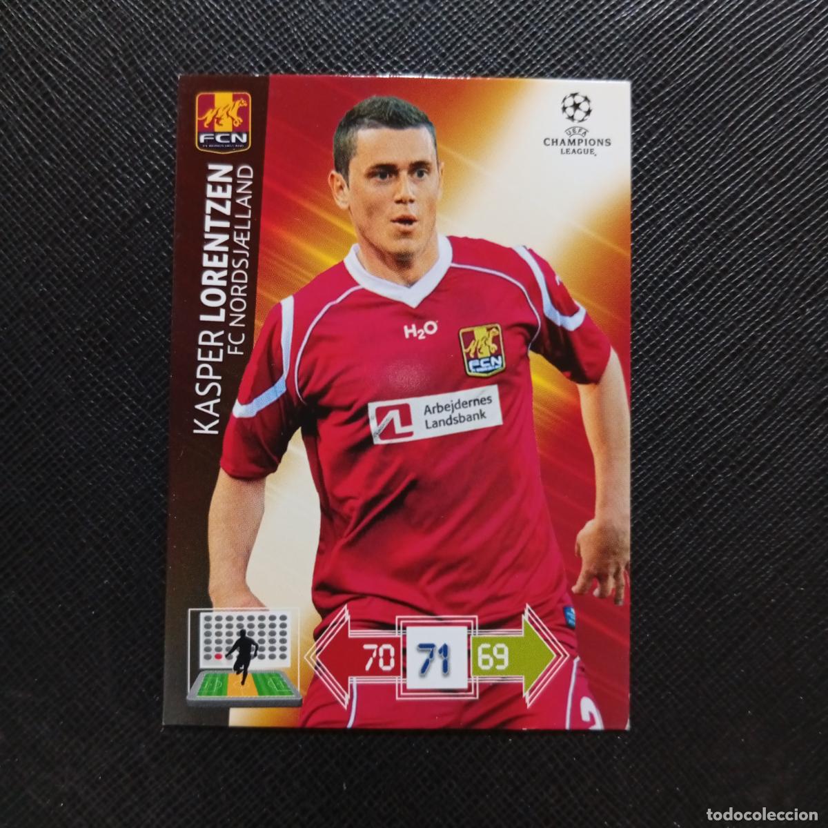 Cromos de f&uacute;tbol: LORENTZEN NORDSAELLAND ADRENALYN CHAMPIONS LEAGUE 2012 2013 FUTBOL 12 13 - A206 PG62