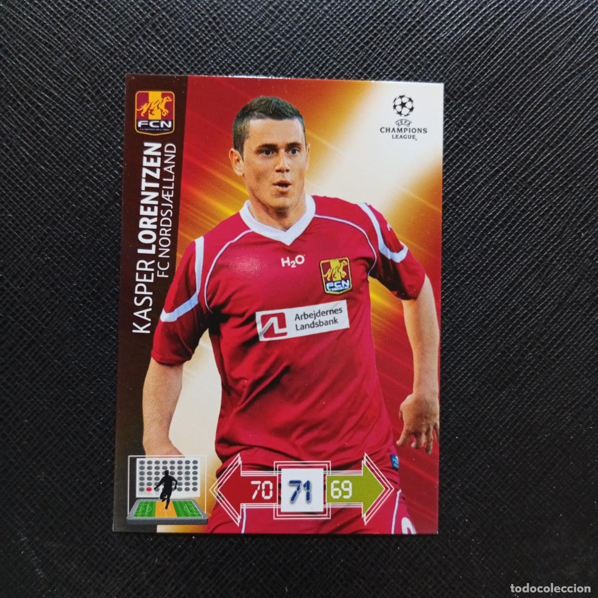 Cromos de f&uacute;tbol: LORENTZEN NORDSAELLAND ADRENALYN CHAMPIONS LEAGUE 2012 2013 FUTBOL 12 13 - A206 PG63
