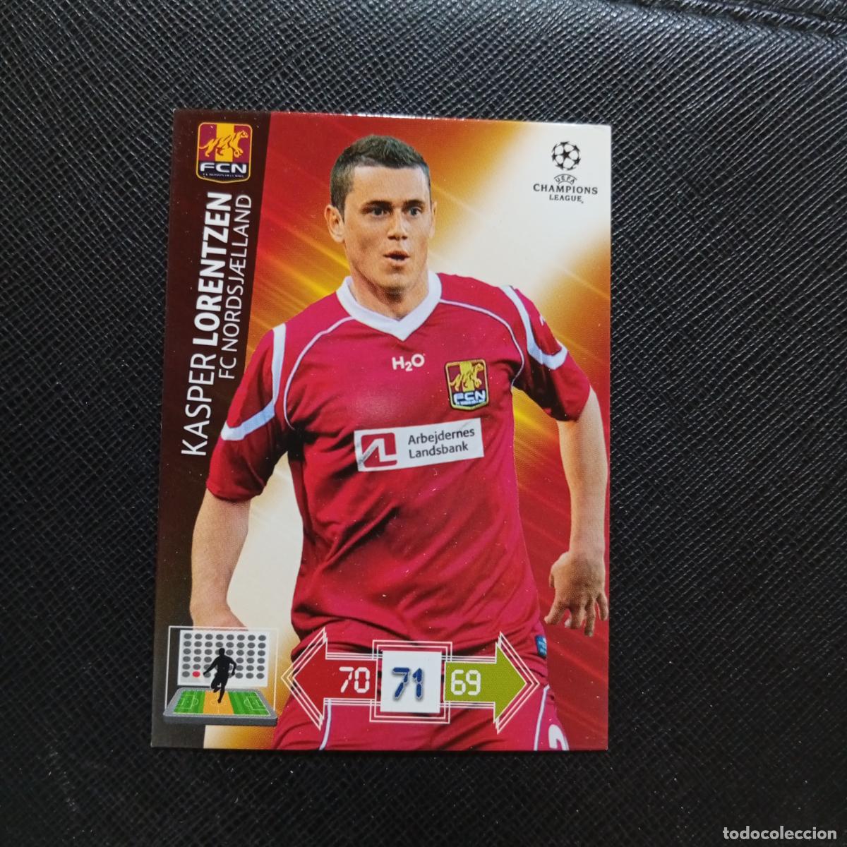 Cromos de f&uacute;tbol: LORENTZEN NORDSAELLAND ADRENALYN CHAMPIONS LEAGUE 2012 2013 FUTBOL 12 13 - A206 PG63 B