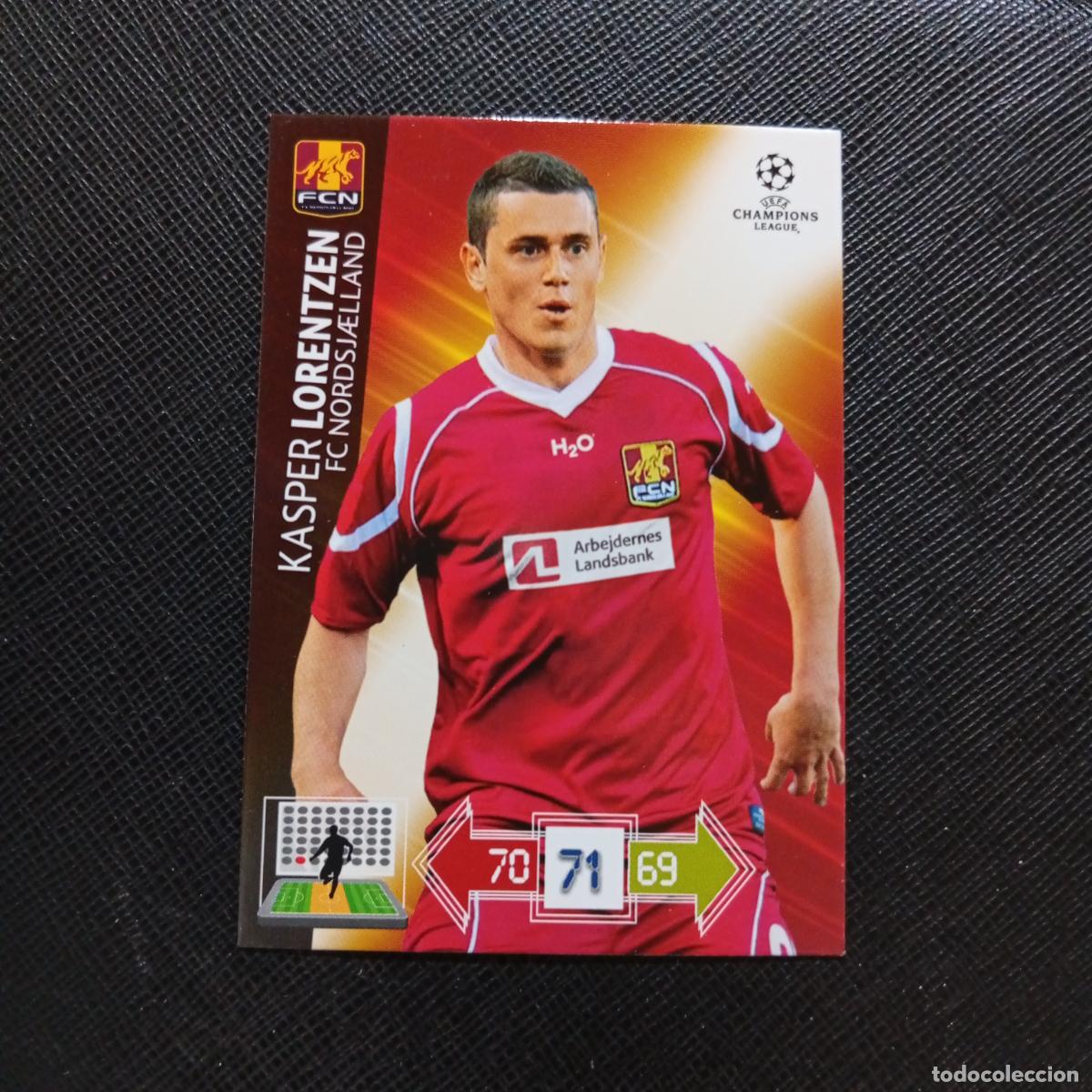 Cromos de f&uacute;tbol: LORENTZEN NORDSAELLAND ADRENALYN CHAMPIONS LEAGUE 2012 2013 FUTBOL 12 13 - A206 PG64