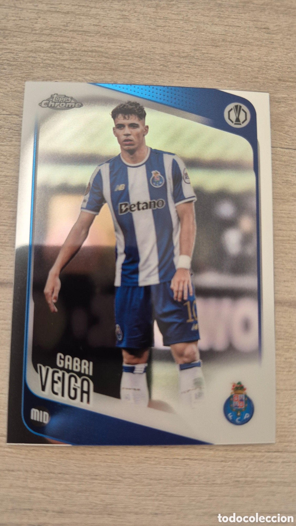 Cromos de f&uacute;tbol: N&deg;87 Gabri Veiga Topps Chrome 2025/26