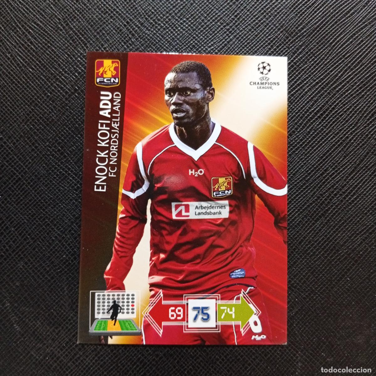 Football Stickers: ADU NORDSAELLAND ADRENALYN CHAMPIONS LEAGUE 2012 2013 FUTBOL 12 13 - A206 PG70