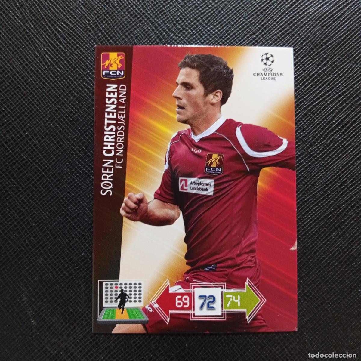 Cromos de f&uacute;tbol: CHRISTENSEN NORDSAELLAND ADRENALYN CHAMPIONS LEAGUE 2012 2013 FUTBOL 12 13 - A206 PG71 B