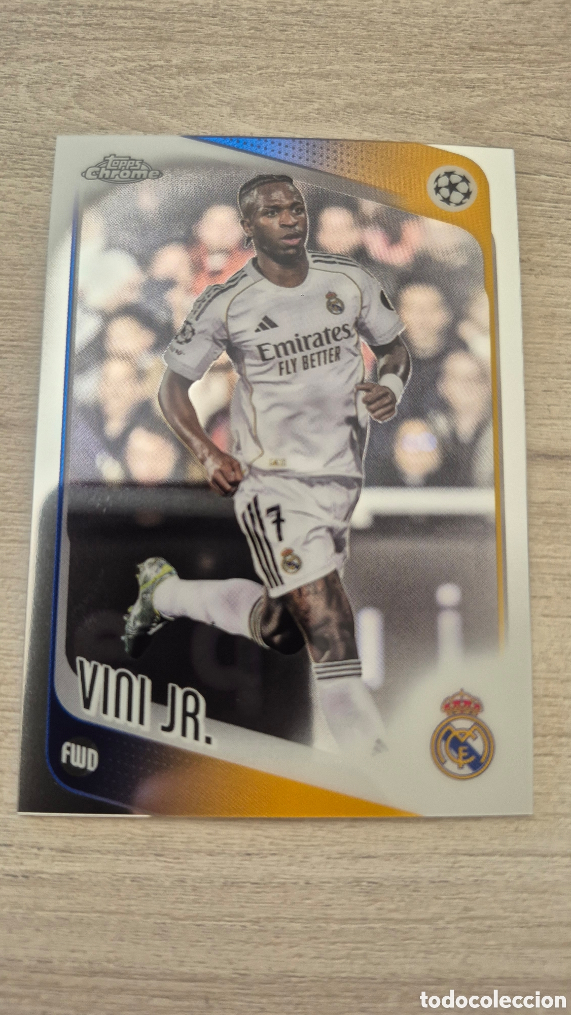 Cromos de f&uacute;tbol: N&deg;115 Vini Jr. Topps Chrome 2025/26