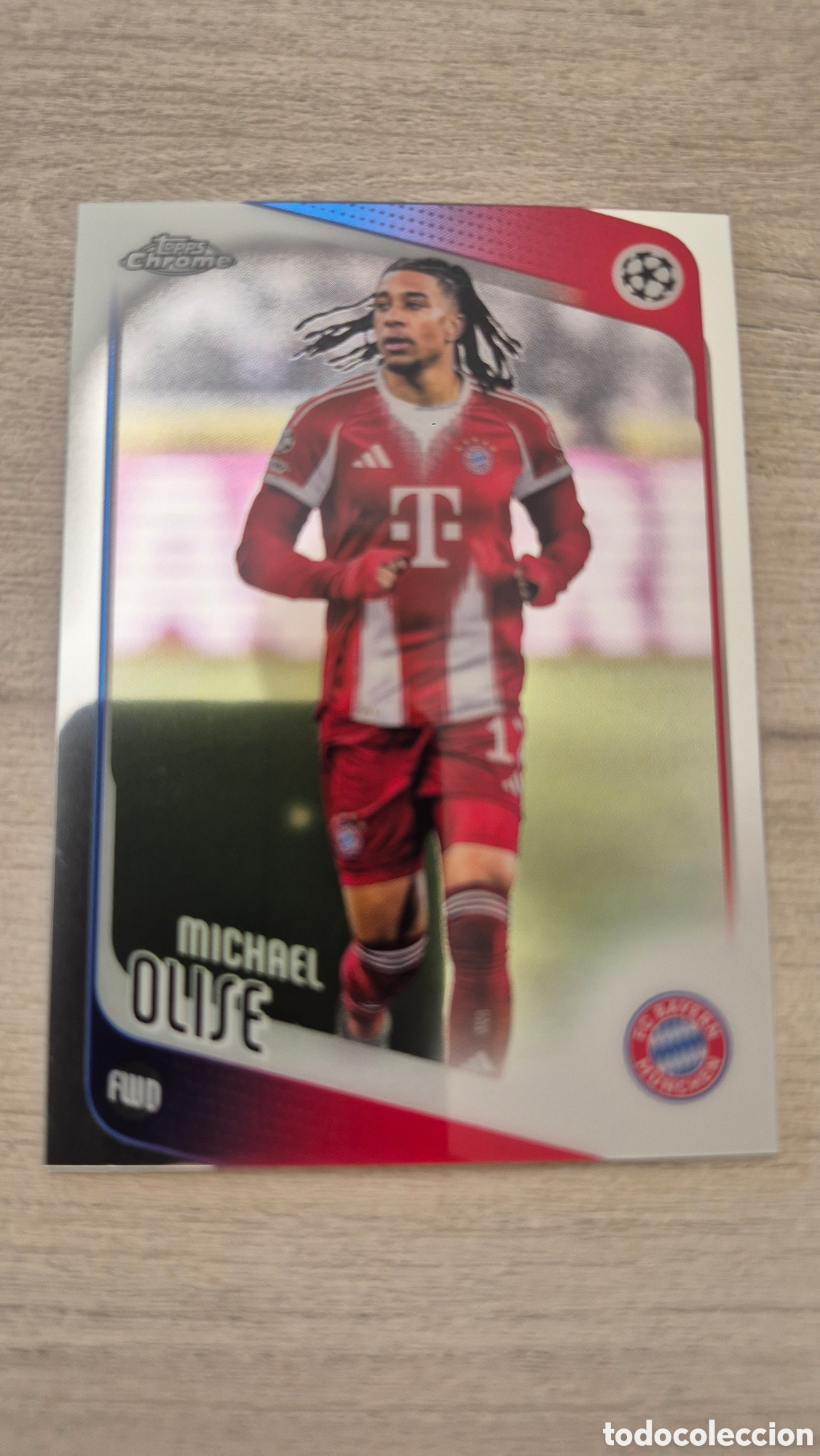 Cromos de Futebol: N&deg;4 Michael Olise Topps Chrome 2025/26