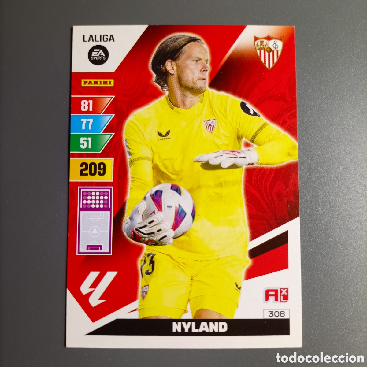 Cromos de Futebol: ADRENALYN. LIGA 2023-2024 (SEVILLA) №308 NYLAND