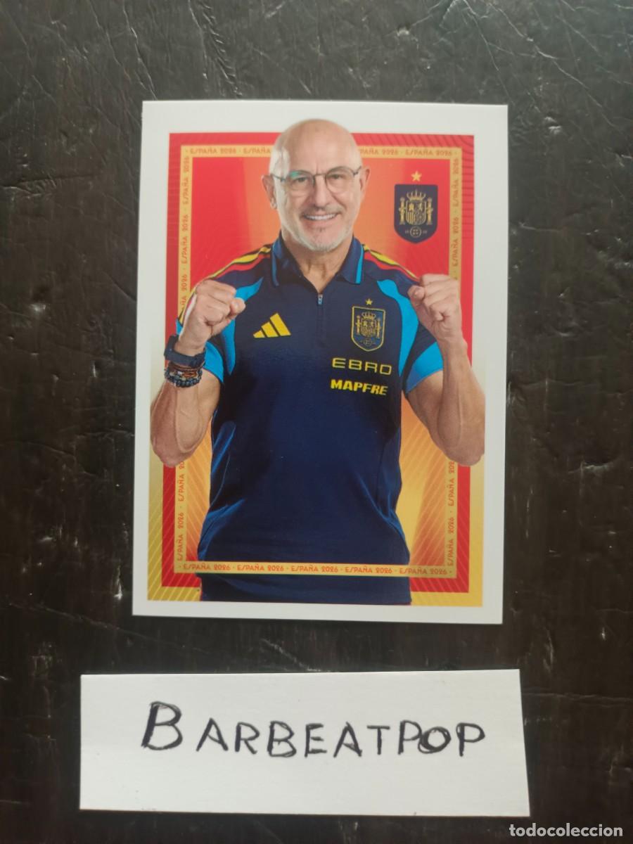 Figurine di Calcio: ESPA&Ntilde;A MUNDIAL 2026 CARREFOUR PANINI N&deg; 7 LUIS DE LA FUENTE