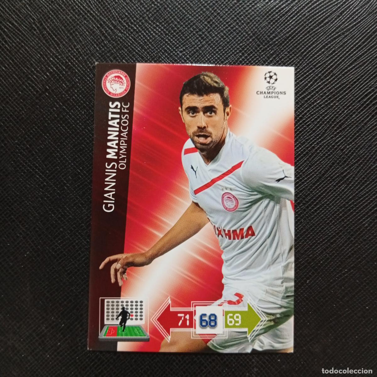 Cromos de Futebol: MANIATIS OLYMPIACOS ADRENALYN CHAMPIONS LEAGUE 2012 2013 FUTBOL 12 13 - A188 PG19