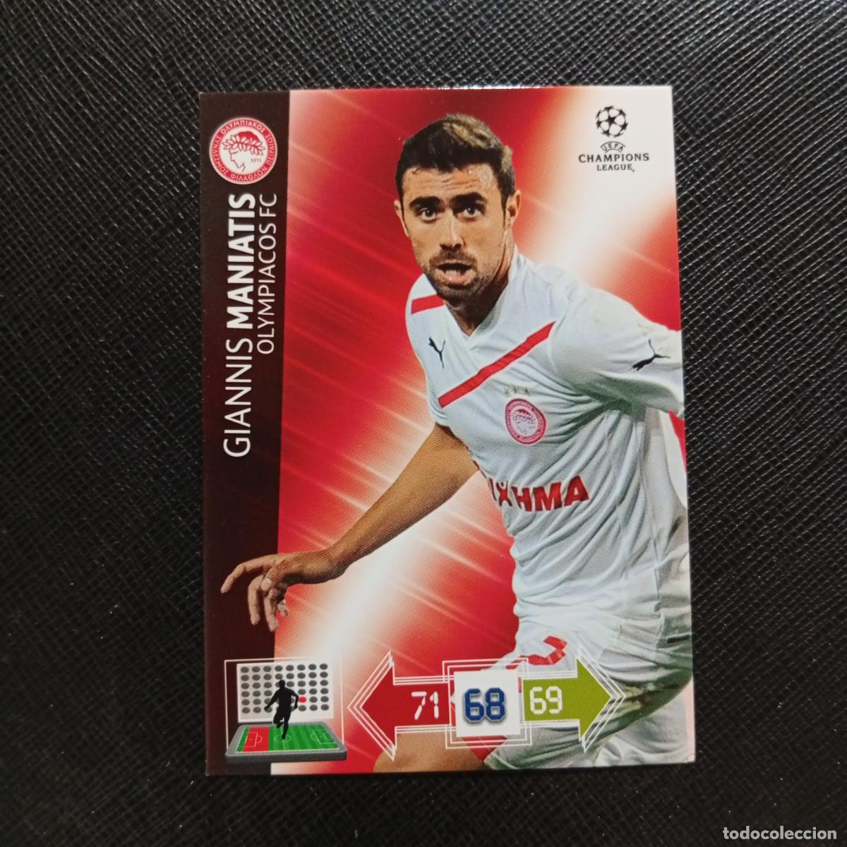 Cromos de Futebol: MANIATIS OLYMPIACOS ADRENALYN CHAMPIONS LEAGUE 2012 2013 FUTBOL 12 13 - A188 PG19 C