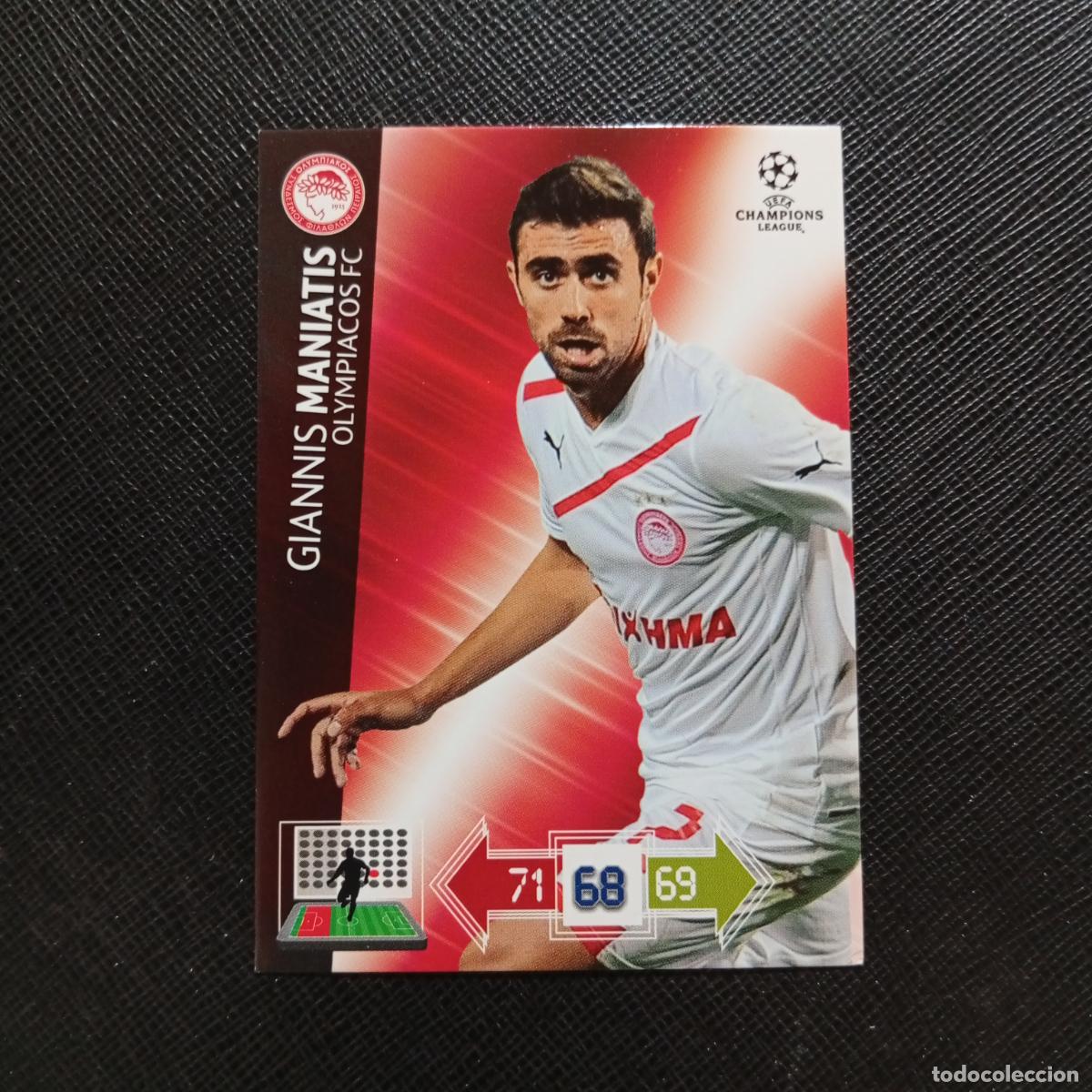 Cromos de Futebol: MANIATIS OLYMPIACOS ADRENALYN CHAMPIONS LEAGUE 2012 2013 FUTBOL 12 13 - A188 PG28