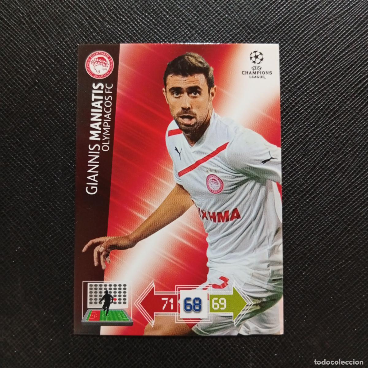 Cromos de Futebol: MANIATIS OLYMPIACOS ADRENALYN CHAMPIONS LEAGUE 2012 2013 FUTBOL 12 13 - A188 PG28 B