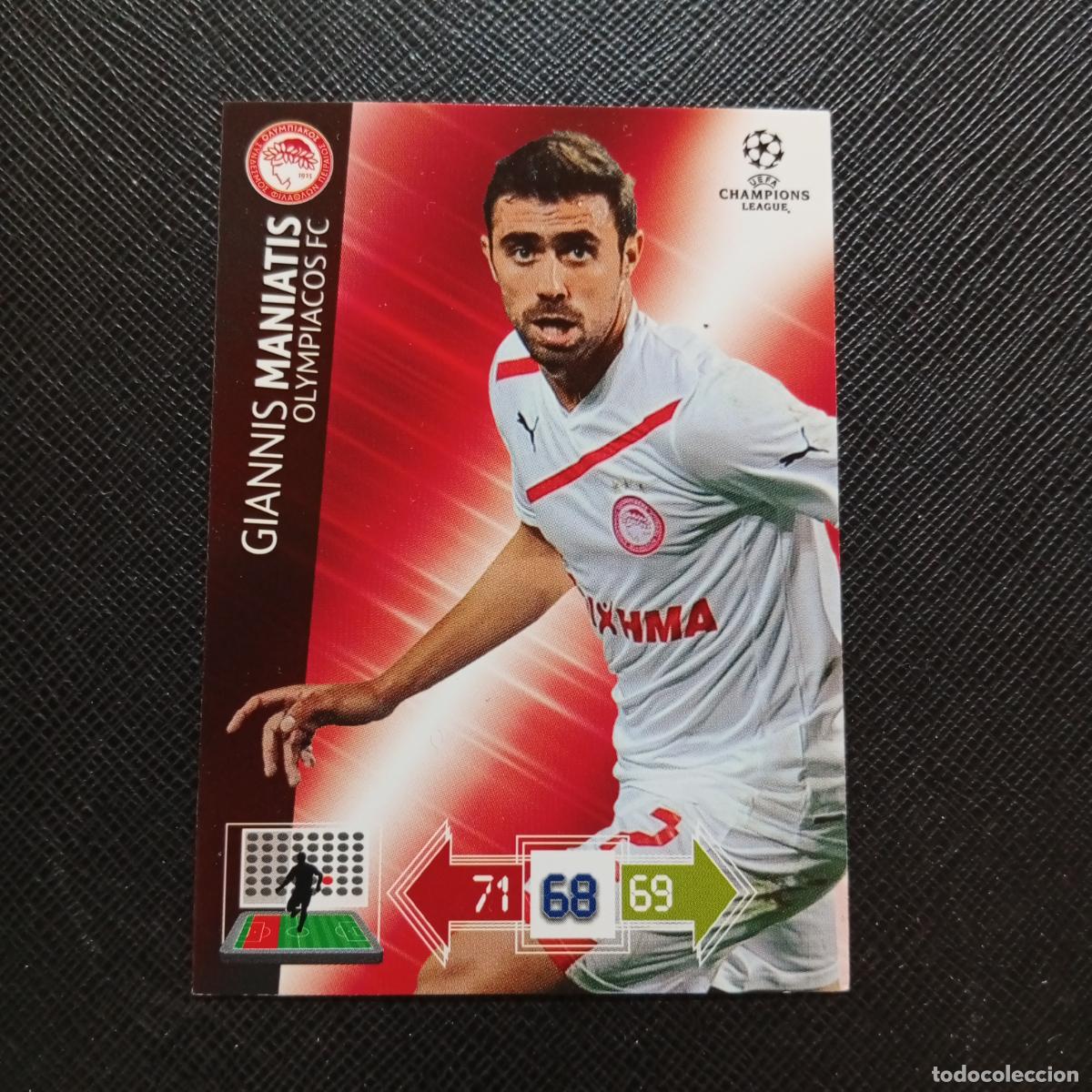 Cromos de Futebol: MANIATIS OLYMPIACOS ADRENALYN CHAMPIONS LEAGUE 2012 2013 FUTBOL 12 13 - A188 PG28 C